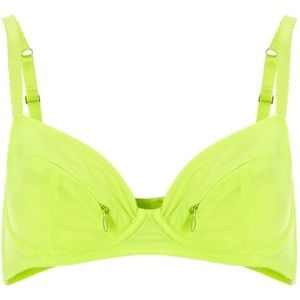 Agent Provocateur Zipper Bra Green 32D